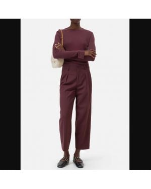 Closed Ruthy Relaxed Fit Trouser Pants - Red