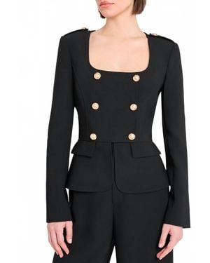 Amanda Uprichard Tompkins Jacket - Black
