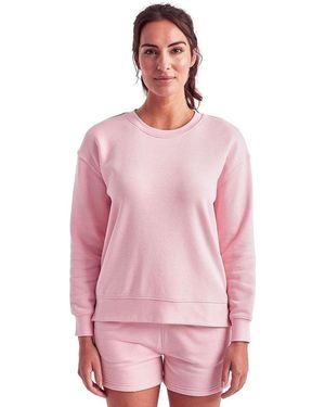 Tridri Billie Side-Zip Sweatshirt - Pink