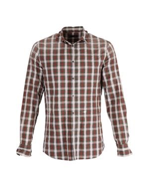 DSquared² Checkered Shirt With Elbow Patch - Multicolor