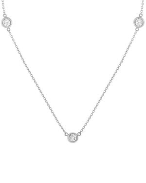 Diamond Select Cuts 14K 0.35 Ct. Tw. Diamond Necklace - Metallic