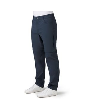 Free Country Nylon Stretch Convertible Pant - Blue