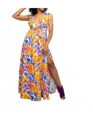 BuddyLove Zena Maxi Dress - Blue
