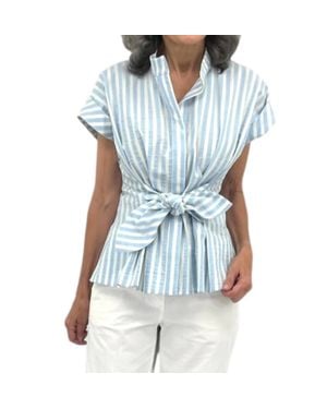 Finley Rocky Stripe Top - Blue