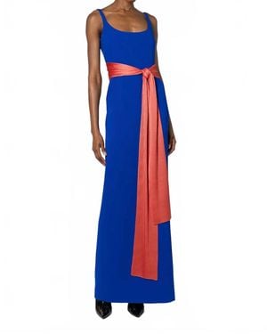 ROKSANDA Aven Maxi Dress - Blue