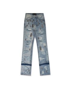 Who Decides War Amplified Straight-Fit Jeans - Blue