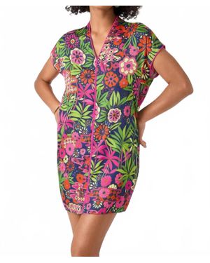 Trina Turk Tarashi Mini Dress - Red