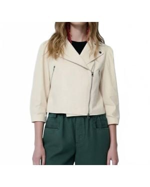 Melissa Nepton Clover Cropped Jacket - Natural