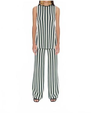 Simon Miller Jabber Knit Straight Leg Pant - White