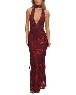 CAMILA BLANCO Maxi Dress - Red