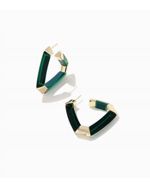 Kendra Scott Arden Statement Hoop Earrings - Blue