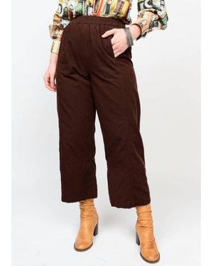 Ivy Jane Pull On Barrel Pants - Red