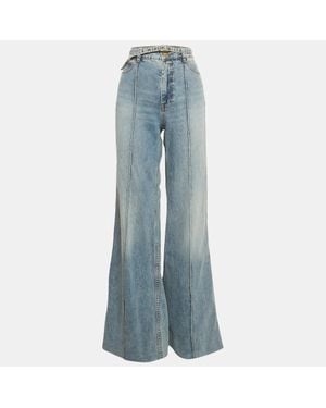 Zimmermann Cotton Wide Leg Jean - Blue
