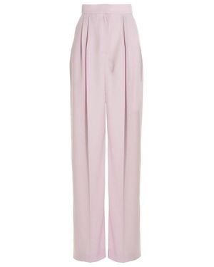 McQueen Front Pleats Pants - Pink