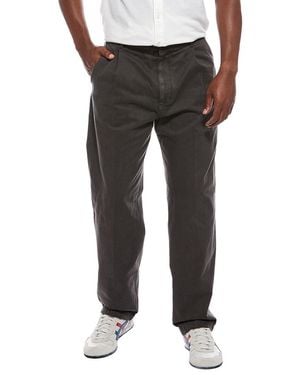 Madewell Pleated Twill Trouser - Black