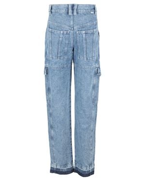 Isabel Marant Light Cotton Relaxed Fit Pants - Blue