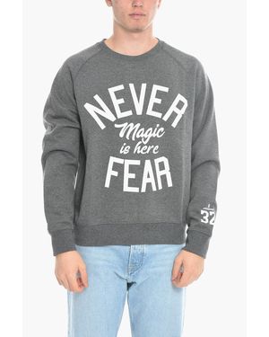 Scrimmage Crewneck Sweatshirt Never Fear - Gray