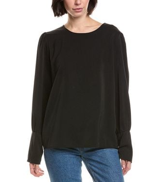 Estellina Long Sleeve Top - Black