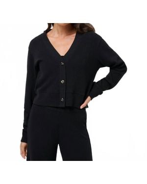 Travis Mathew Evening Retreat Cardigan - Black
