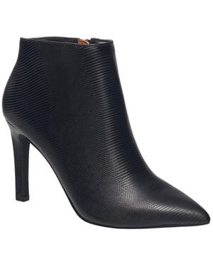 French Connection Ally Faux Leather Booties - Blue