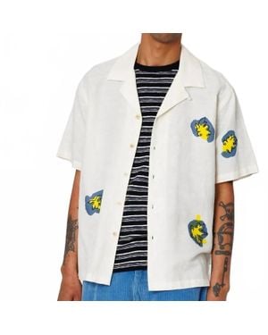 Folk Relaxed Soft Collar Shirt - White