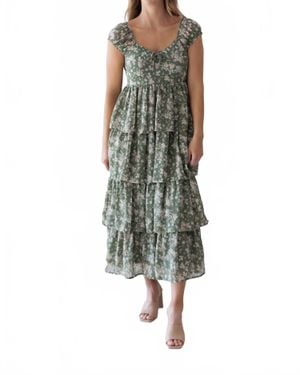Wishlist Stephanie Dress - Green