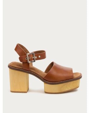 Kelsi Dagger Brooklyn Groove Sandal - Brown