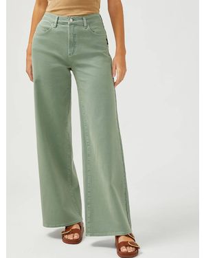 Silver Jeans Co. Highly Desirable Ultra Wide Leg Jean - Green
