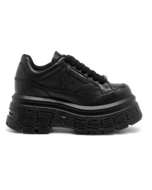 Windsor Smith Chunky Leather Sneakers - Black