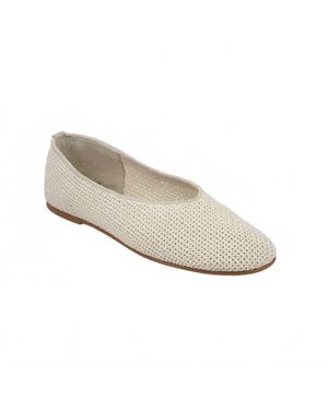 MIA Kinsley Ballet Flats - White