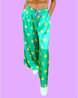 Burnt Toast/Emy Ave Supernova Star Classic Pants - Pink