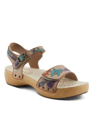 Spring Step Dakoa Sandals Ankle Strap Ver1140 - Brown