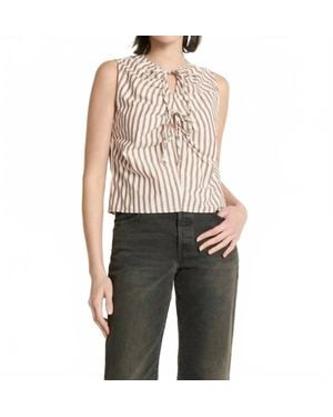 Nation Ltd Mimmi Keyhole Top - Black