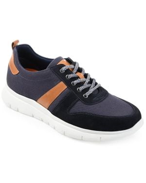 Thomas & Vine Adler Mixed Media Sneaker - Blue