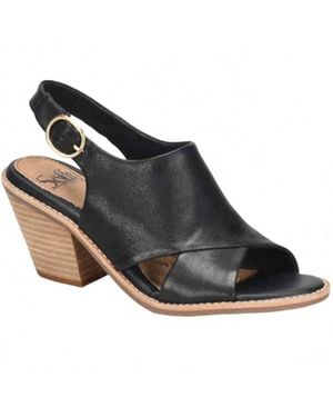 Söfft Mendi Heeled Sandal - Black