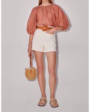 Magali Pascali Pallida Button Down Top - Brown