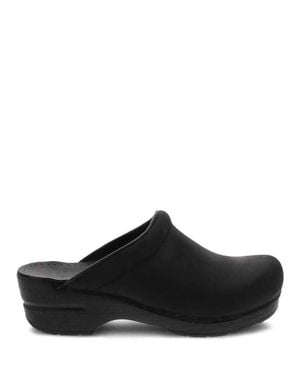 Dansko Sonja Clog Shoes - Black
