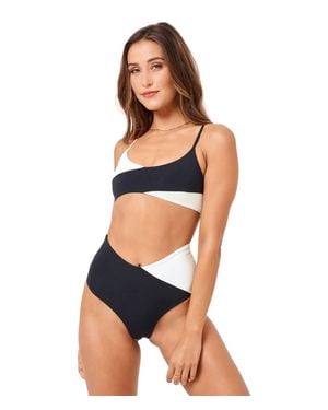 LSPACE High Tide Swim Bottom - Blue