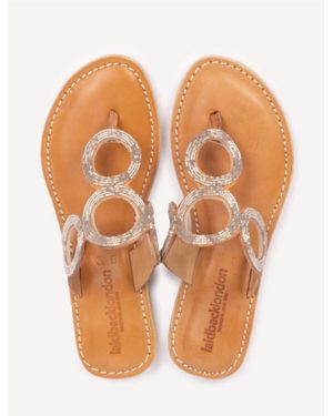 Laidbacklondon Iroh Sandal - Orange