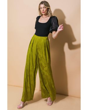 TRUEDAMES The Right Addition Woven Pants - Green