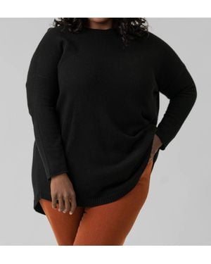 Bitte Kai Rand Cocoon Wool Blend Sweater - Black
