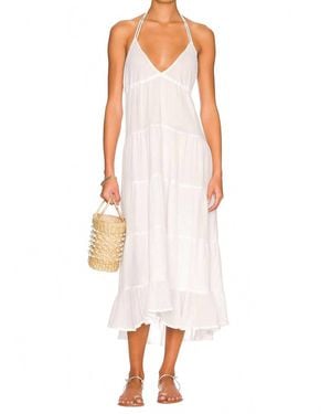 LVHR Serena Maxi Dress - White