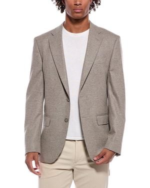 BOSS Boss H Hutson Wool & Cashmere-Blend Jacket - Gray