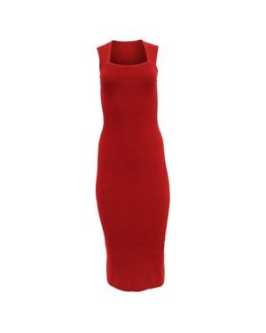 Reformation Galinda Midi Dress - Red