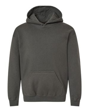 Tultex Youth Hooded Sweatshirt - Gray