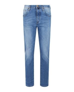 Slowear Incotex Division Tapered Denim Jeans - Blue