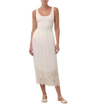 Zimmermann Pleated Skirt - White