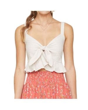 Lost + Wander Fly Away Crop Top - White
