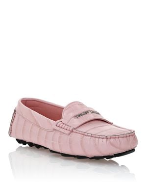 Philipp Plein Moccasins Driver Cocco - Pink