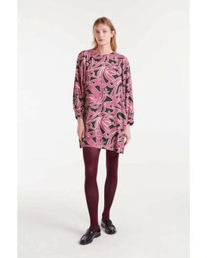Compañía Fantástica Long Sleeve Dress - Red